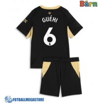 Fotballdrakt Barn Manchester City Marc Guehi #6 Bortedraktsett 2026-27 Kortermet (+ Korte bukser)